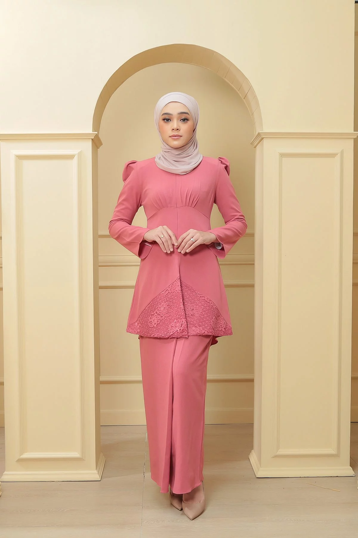 Kebaya Belle 3.0 Dewasa Dark Rose