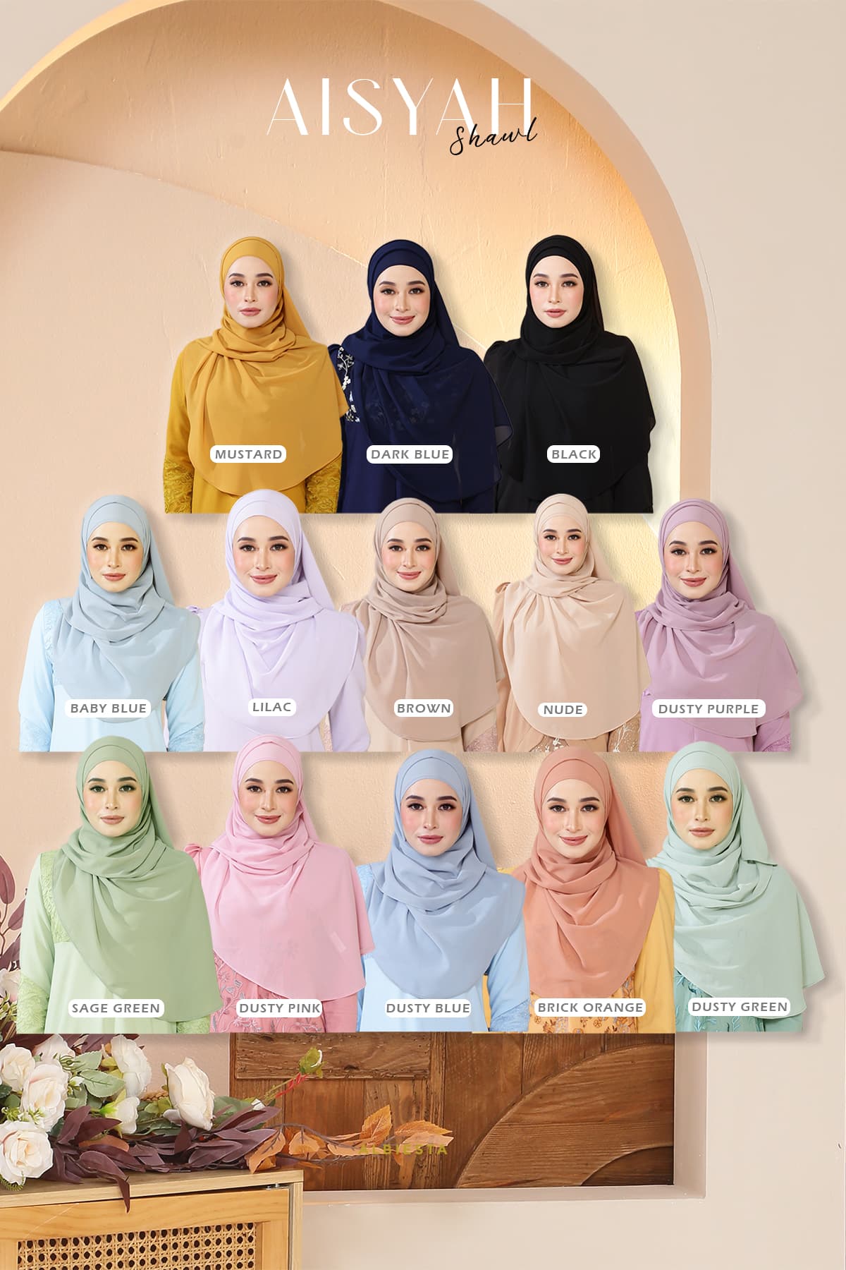 Aisyah Shawl