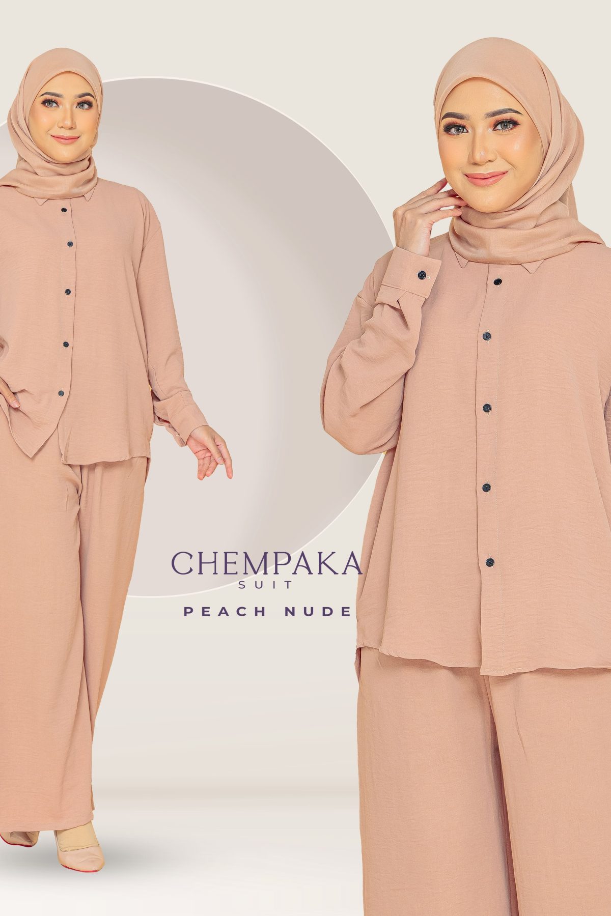 CHEMPAKA SUIT / PEACH NUDE (1)XS/S