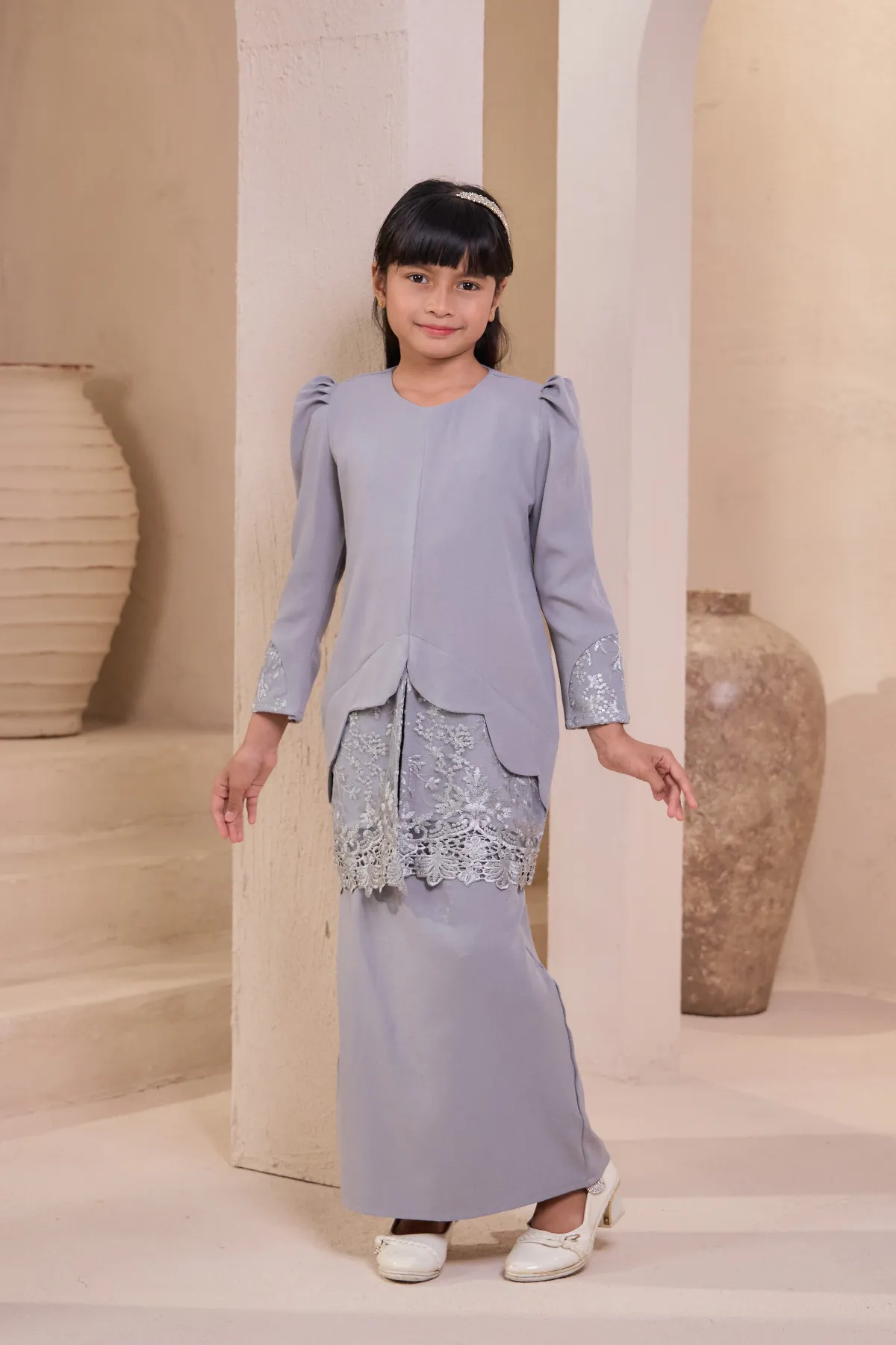 MELATI KIDS SOFT GREY