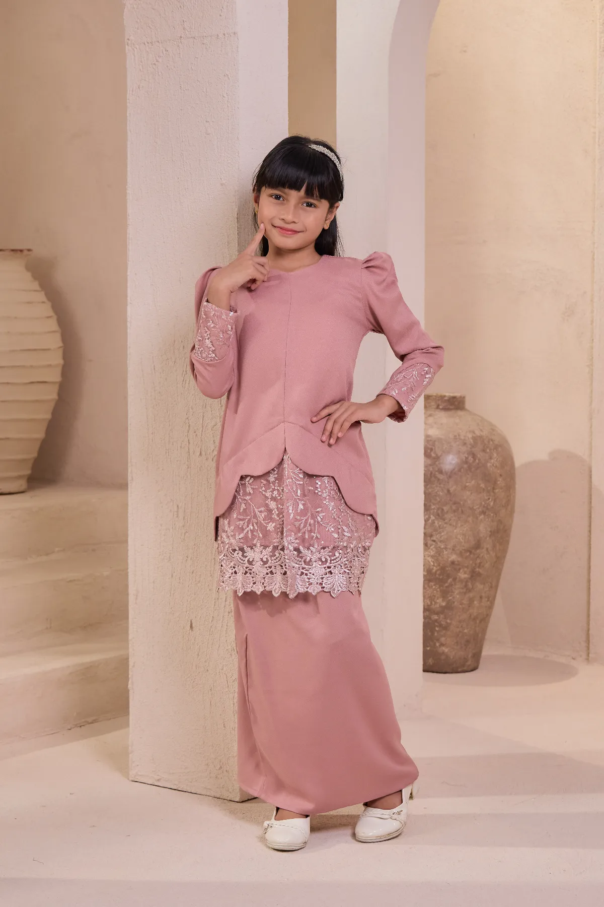 MELATI KIDS DUSTY PINK