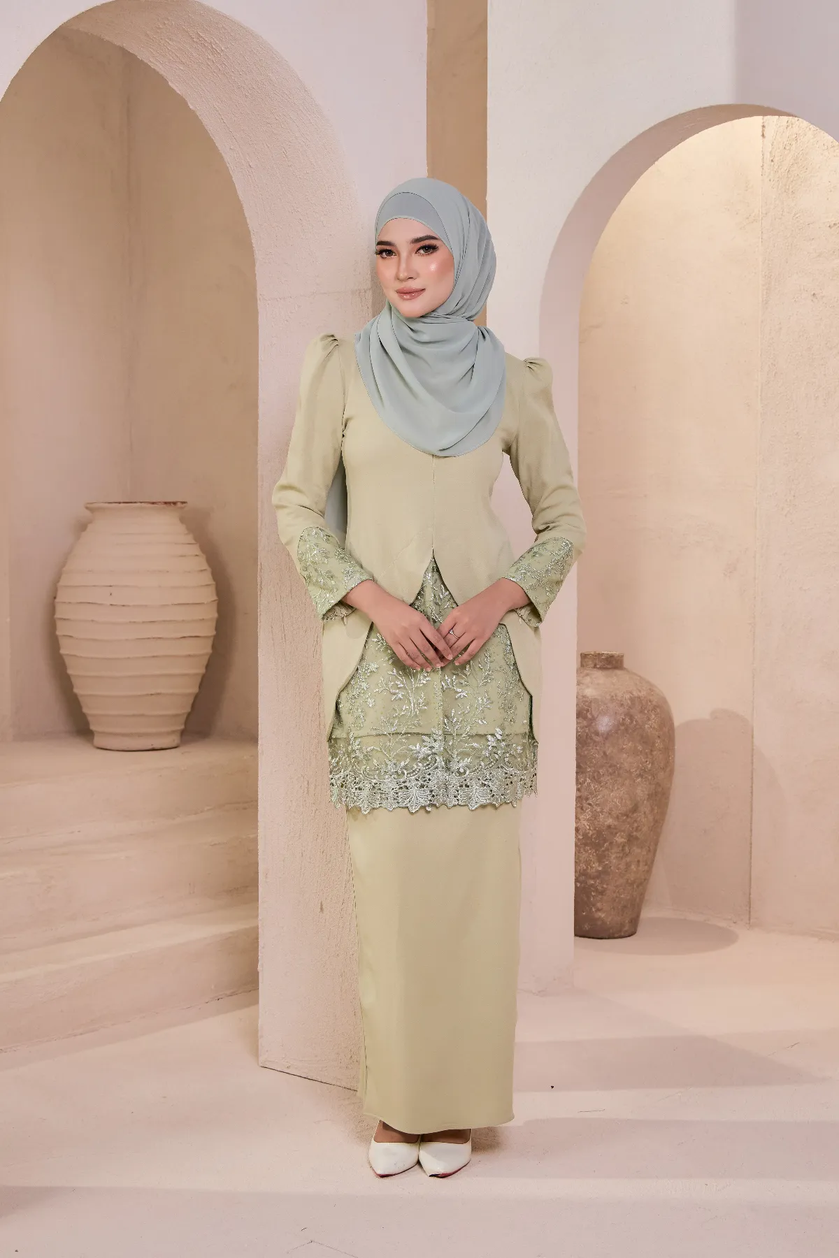 MELATI DEWASA SAGE GREEN