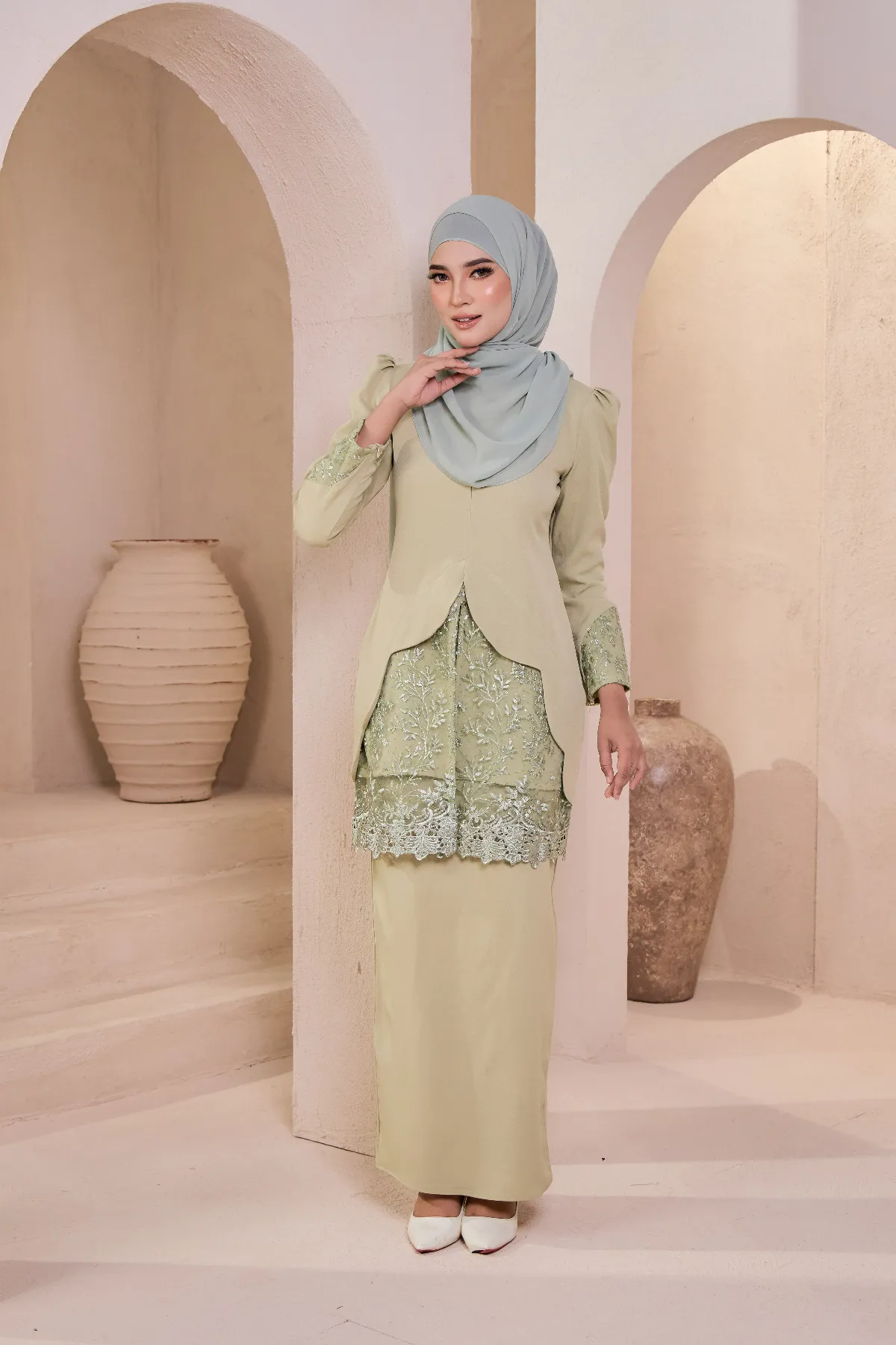 MELATI DEWASA SAGE GREEN